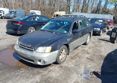 2001 Subaru Outback Limited z USA, uszkodzony, nr VIN 4S3BH686117634147